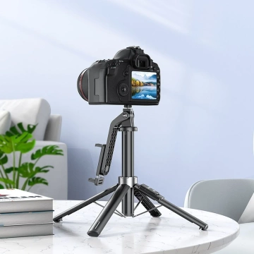Selfie tyč HOCO K21 s Bluetooth diaľkovým ovládaním a 1,37 m statívom