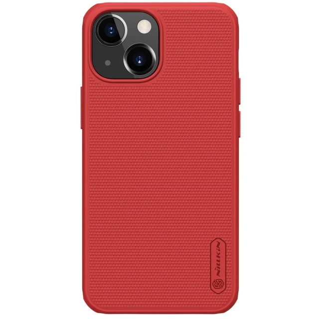 Nillkin Super Frosted Shield Pro strapazierfähige Hülle für iPhone 13 mini rot