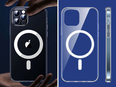 Ultra Slim Alogy Armor Case for Qi Chargers for iPhone 12/ Pro Transparent Qi Charger