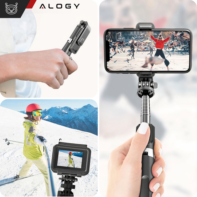 Палиця для селфі Alogy Tripod Phone Holder for GoPro Bluetooth Camera
