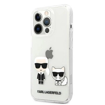 Etui Karl Lagerfeld KLHCP13XCKTR pro iPhone 13 Pro Max 6,7" pevný obal Karl