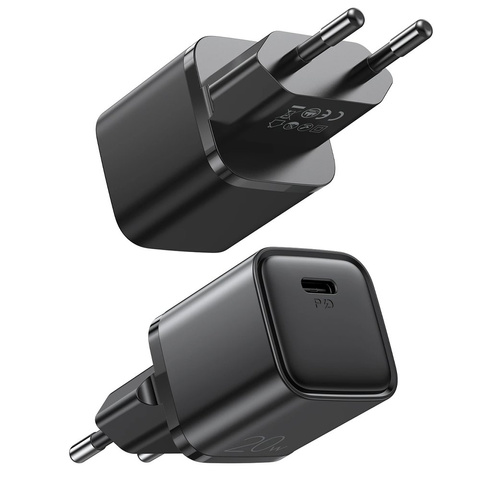 Дорожній зарядний пристрій для Joyroom L-P202 USB-C Type C PD QC3.0 20W