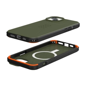 UAG Civilian Magsafe case - ochranný obal pro iPhone 15 Plus (olivový)