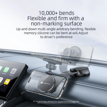 Автомобільний зарядний пристрій MagFlex Magnetic MagSafe чорного кольору