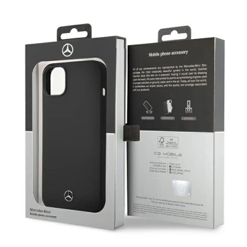 Чохол Etui Mercedes MEHCP14MSILBK для Apple iPhone 14 Plus 6,7 Hardcase Silicone Line
