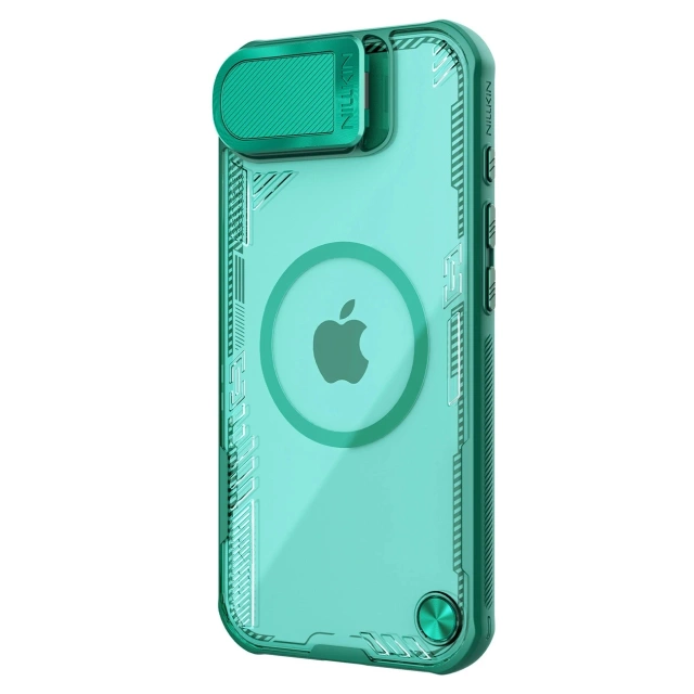 Etui Ochronne do iPhone 16e Nillkin Iceblade Prop Mag Zielone