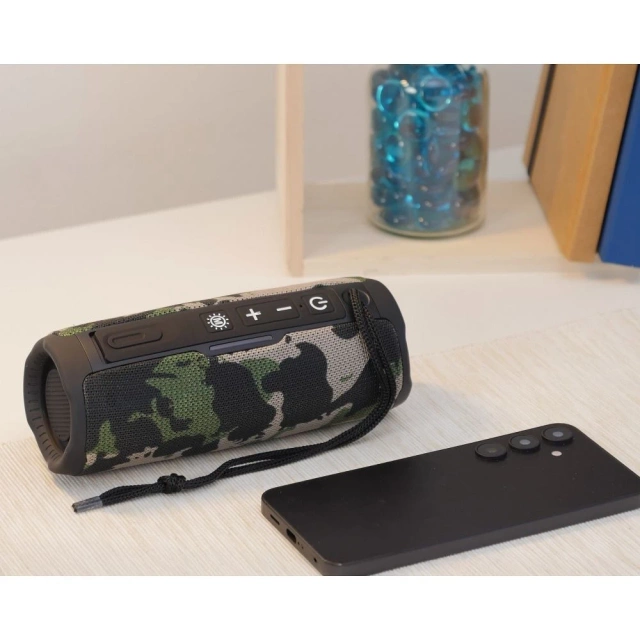 HOCO HC16 Głośnik Bluetooth 2x5W Moro FM USB AUX TF