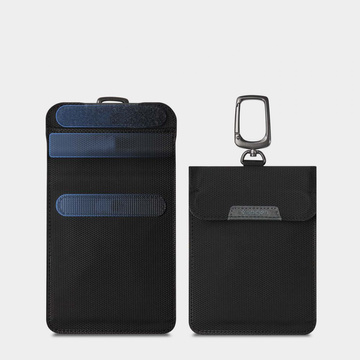 Kľúčenka proti krádeži Faraday Spigen RFID Cage Signal Blocker Black