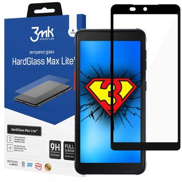 3mk Загартоване скло HardGlass Max Lite для Samsung Galaxy Xcover 5 Black