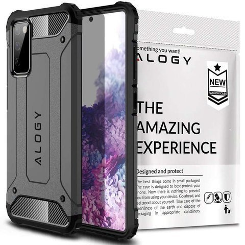 Etui Alogy Hard Armor do Samsung Galaxy S20 FE szare