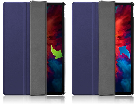 Etui Alogy Book Cover do Lenovo Tab P11 TB-J606F Granatowe