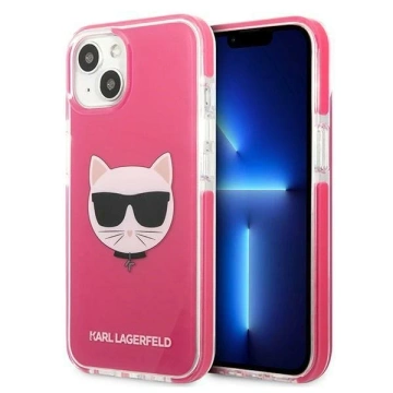 Etui Karl Lagerfeld KLHCP13MTPECPI pre iPhone 13 6,1" pevné puzdro Choupette Head