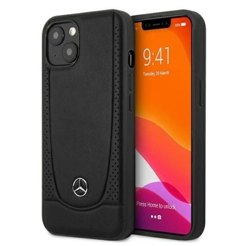 Захисний чохол Mercedes MEHCP13SARMBK для Apple iPhone 13 Mini 5.4" hardcase black/black Urban Line