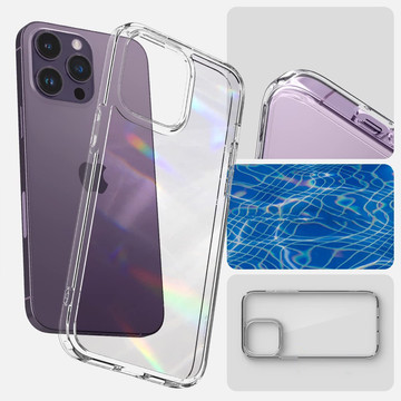 Spigen ultra hybridní iphone 14 pro křišťálově čistý