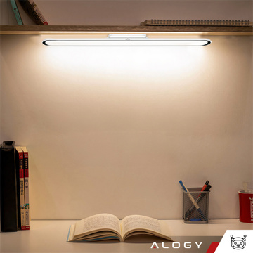 Lamp Alogy Magnetic LED Light magnetická podskříňková LED pásková lampa osvětlení nábytku na zeď s magnetem do kuchyně šatní skříň Bílá