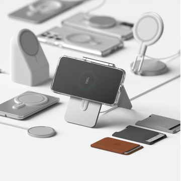 Ringke Magnetplatte für iPhone MagSafe und Ringadapter Weiß