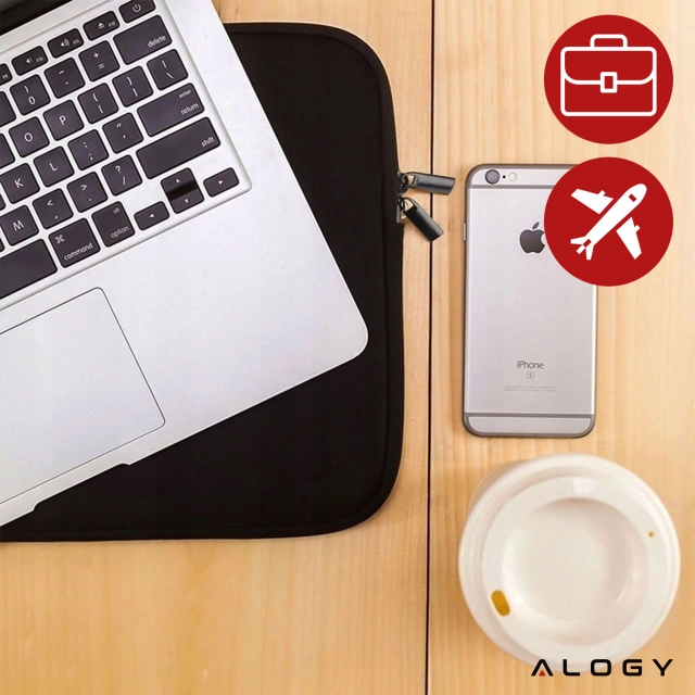 Neoprenhülle für MacBook Air / Pro 13 '' Schwarz