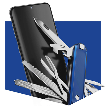 Antivírusová fólia na displej telefónu 3mk SilverProtection Folded Edition pre Samsung Galaxy Z Flip 6