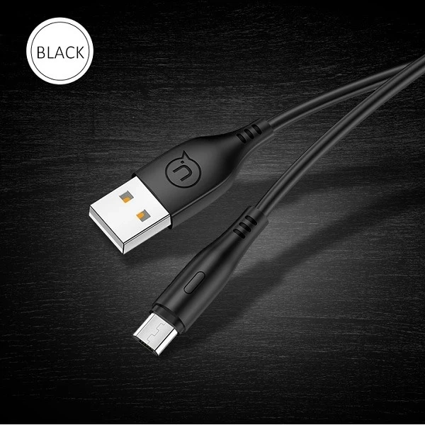 USAMS Kabel U18 microUSB 2A Fast Charge 1m černý/černý SJ268USB01 (US-SJ268)