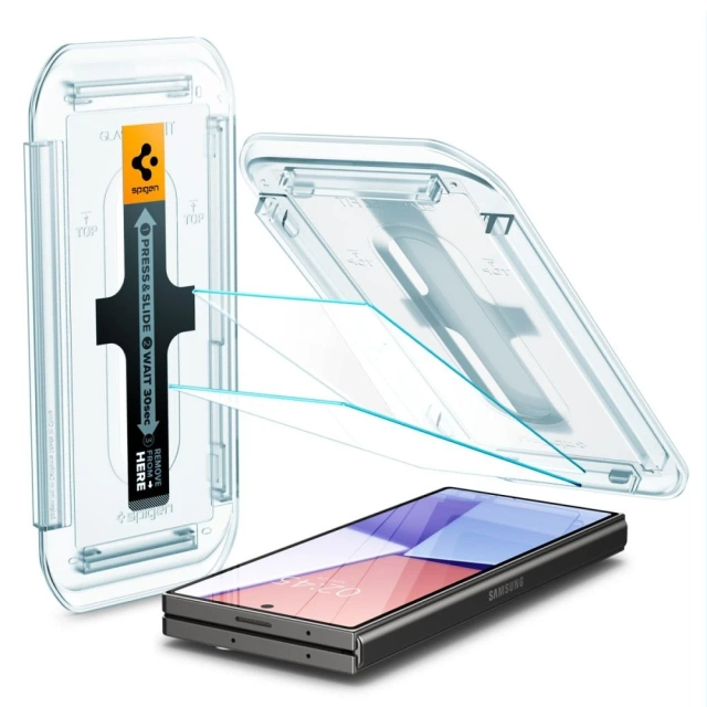 Spigen Glas.tR ”Ez Fit” Tempered Glass 2-pack for Samsung Galaxy Z Fold 6 Clear