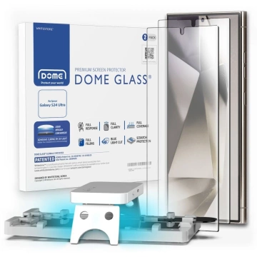 Загартоване скло Whitestone Dome Glass 2-Pack для Samsung Galaxy S24 Ultra Clear