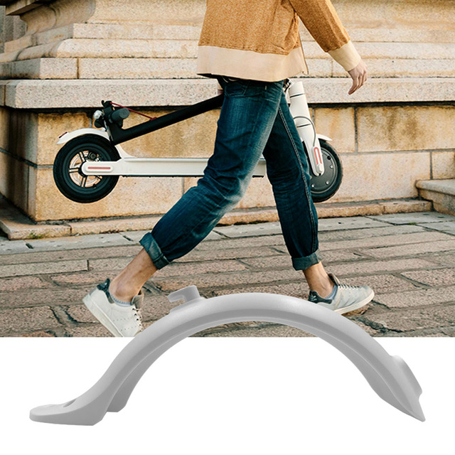 Błotnik tylni Alogy do hulajnogi elektrycznej do Xiaomi M365 / Pro / Mi 1S / Pro 2 Biały