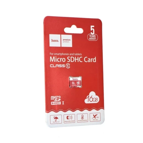 Pamäťová karta HOCO MicroSD 16GB Class 10, rýchle čítanie 85 MB/s