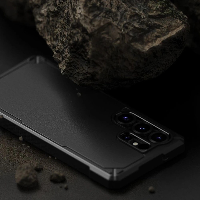 Etui für Samsung Galaxy S25 Ultra Schwarz Ringke Rugged Gear