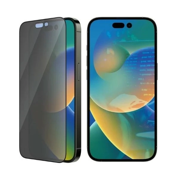 "Szkło PanzerGlass Ultra-Wide Fit для iPhone 14 Pro 6,1\" Privacy Screen Protection Antibacterial Easy Aligner Included P2784"