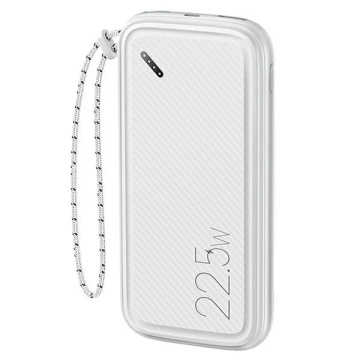 USAMS Powerbank PB56 10000mAh 22.5W 2xQC3.0 PD Fast Charge білий/білий 10KCD15102 (US-CD151)