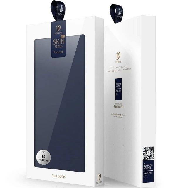 DUX DUCIS Skin Pro case - фліп чохол для Samsung Galaxy S24 Plus синій