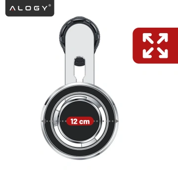 MagSafe car holder for iPhone 14 13 12 for the grille Alogy Airvent car holder Black