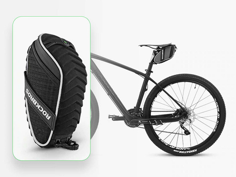 RockBros C16-BK Saddle Bag Pouch Black