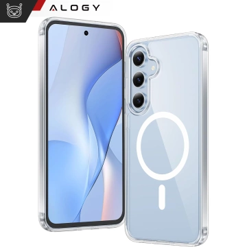 Pouzdro pro Apple iPhone 16 Pro Max Alogy Anti-Shock Hybrid Case pro MagSafe Transparent