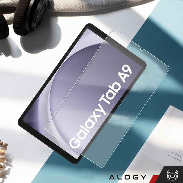 Gehärtetes Glas für Samsung Galaxy Tab A9 2023 8,7" 2gen X110 / X115 für Alogy Displayschutzfolie Pro 9H
