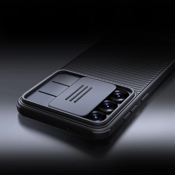 Puzdro pre Samsung Galaxy S25 Nillkin CamShield Pro čierne