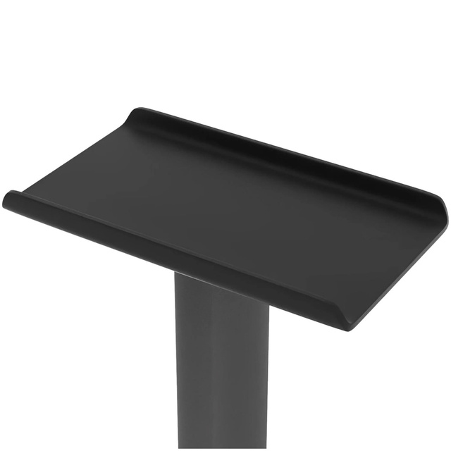 Stojak na słuchawki nauszne gamingowe podstawka uchwyt z podświetleniem RGB LED Czarny