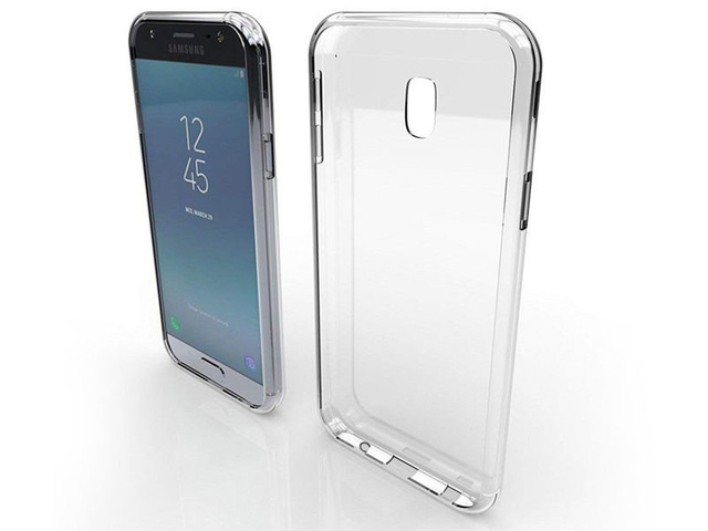 Alogy Silikonhülle Hülle für Samsung Galaxy J3 2018 transparent