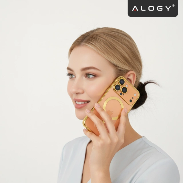 Kryt pre Apple iPhone 16 Pro Max Alogy MagSafe Hybrid Matte Case Matný kryt s ochranou šošovky čierny