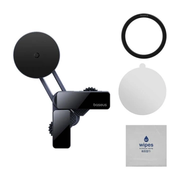 Автомобільний магнітний тримач Baseus MaxView для екрана (сірий)