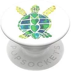 Uchwyt PopSockets - Turtle Love: rozsuwany uchwyt i stojak do telefonu