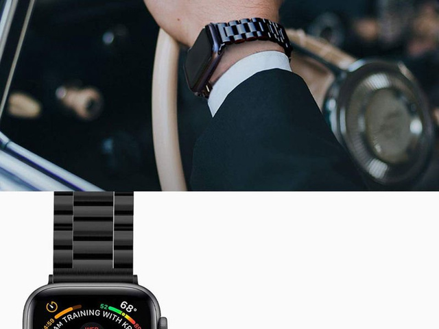 Bransoleta Spigen Modern Fit Band для Apple Watch 2/3/4/5/6/SE (42/44 мм) чорний