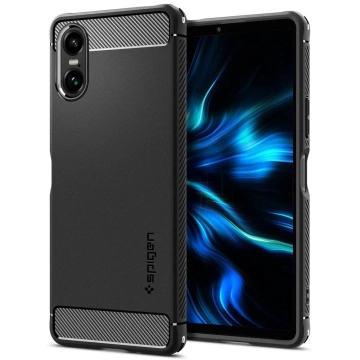 Puzdro Spigen Rugged Armor pre Sony Xperia 10 VI Matte Black