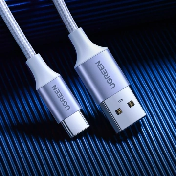 Kabel USB-A – USB-C 3A 3m Ugreen US288 60409 QC 3.0 Biały