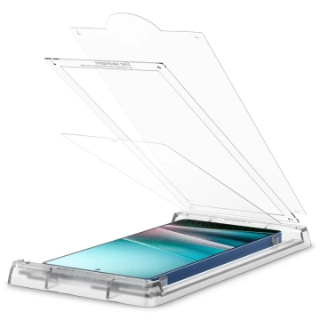Hybrid Glass for Samsung Galaxy S25 Ultra Spigen Elite Shield "EZ Fit" HD Clear