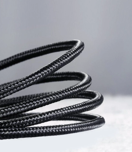 Uzelený kábel USB - micro USB 2m sivý (60148)