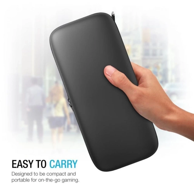 Hardpouch nintendo switch / switch oled schwarz