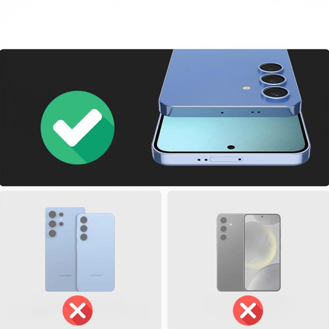 Spigen Glas.tR Panzerglas „EZ Fit“ 2er-Pack für Samsung Galaxy S24 Plus Klar