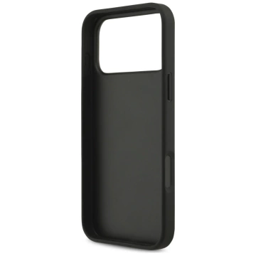 Etui Guess Hardcase 4G Big Metal Logo do iPhone 17 Pro Max, czarne