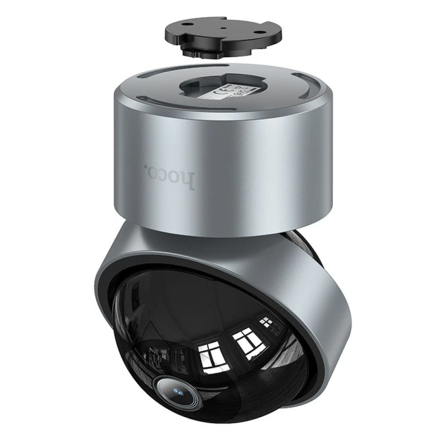 HOCO D5 Full HD Indoor Kamera Silber mit Nachtmodus und Gimbal